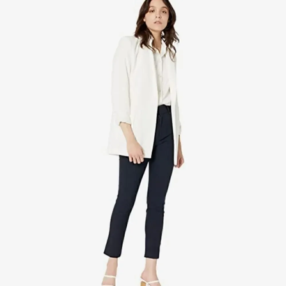 Vince High-w Wool Blend Pants 4